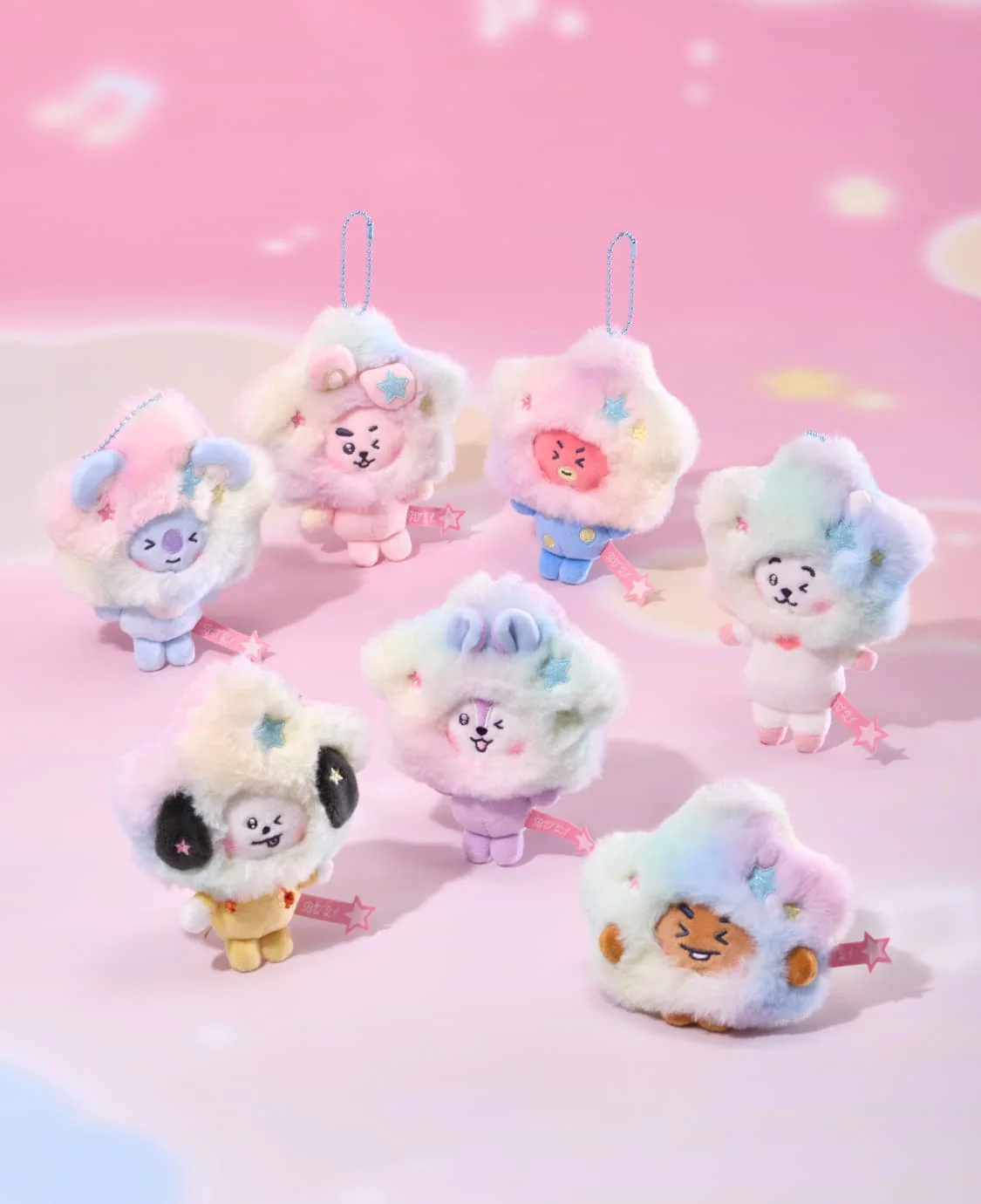 BT21 BEYOND THE JOURNEY ぬいぐるみキーホルダー - XIMERCE